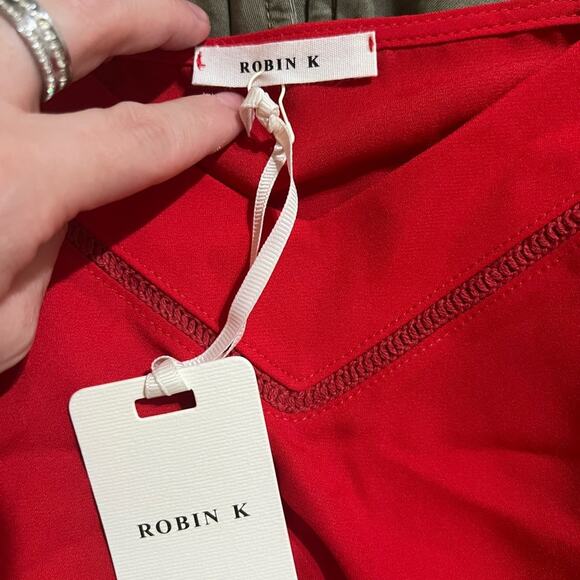Robin K Vibrant Red Camisole - Picture 2 of 3